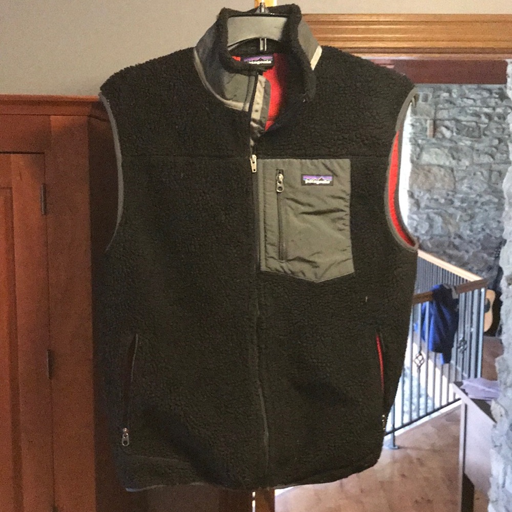 Patagonia black vest